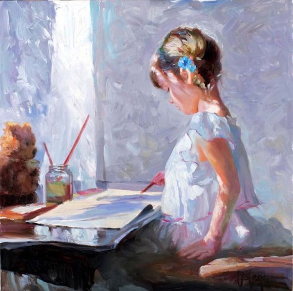 Волегов Владимир художник картины кафе