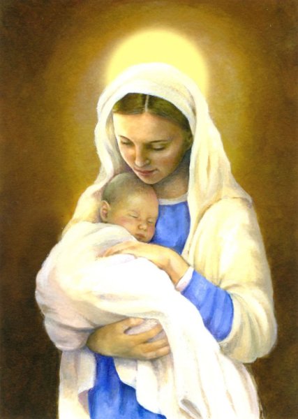 Ханс Зацка Мадонна с младенцем
