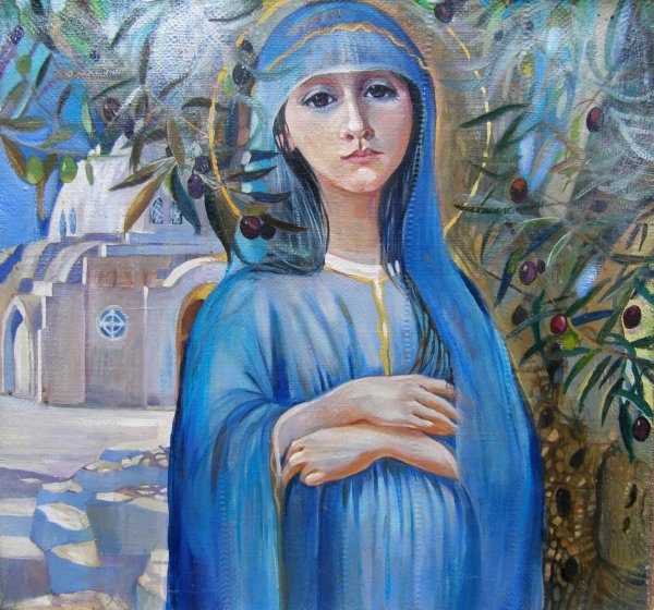 Виктор Васнецов Богоматерь с младенцем