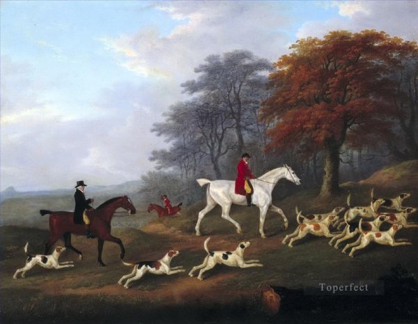 Людовик 15 на охоте картина