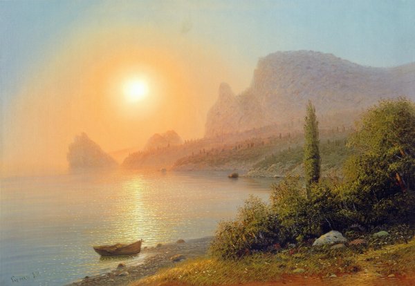 Горячев Александр море живопись