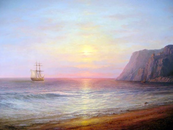 Художник Панин Сергей Анатольевич море