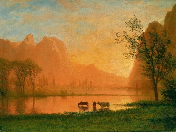 (Bierstadt Albert) 1830-1902