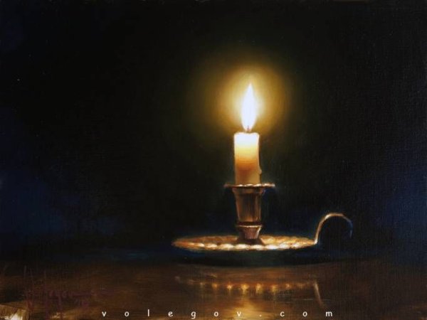 Картина " свеча "