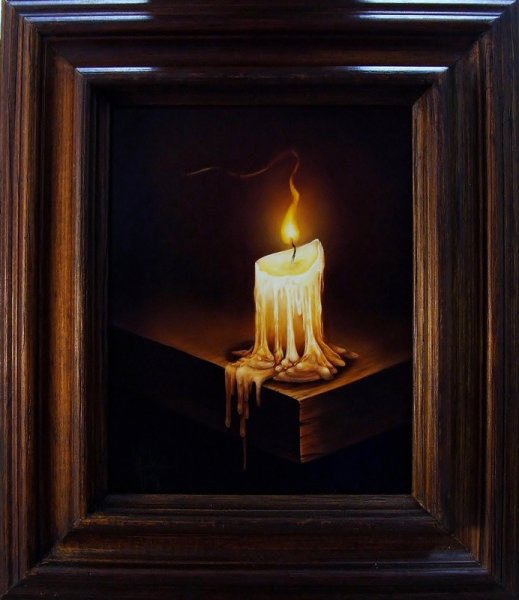 Свечка живопись