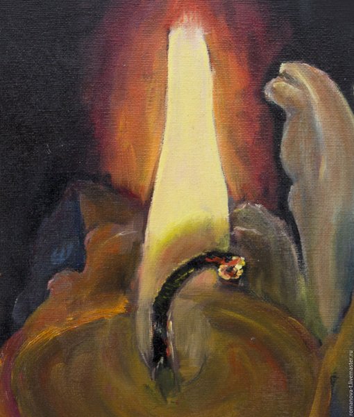 Свечи на картинах художников