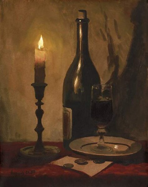 Андрияка свеча картина