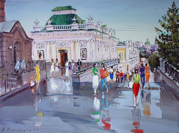 Художник Сергей Демиденко живопись Омск