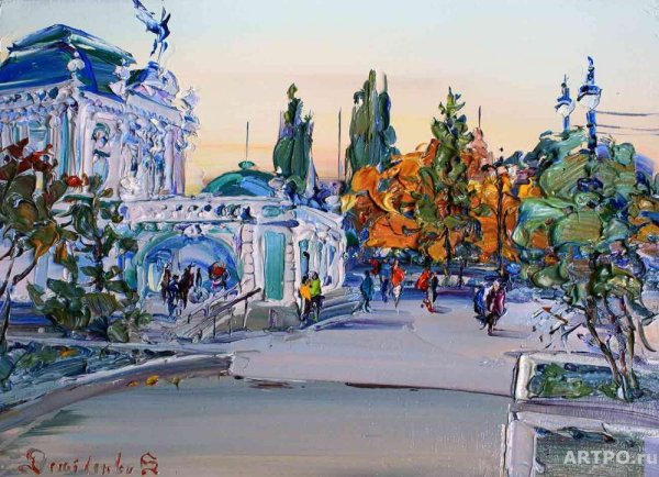 Омский художник Сергей Демиденко