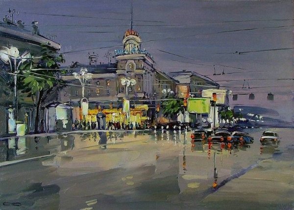 Сергей Демиденко городские пейзажи