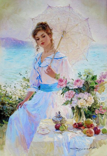 Художница Эльжбета Брожек (Elzbieta Brozek)