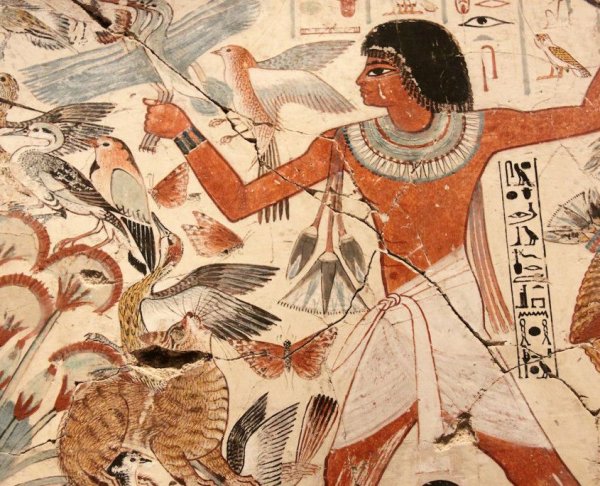 Фрески древнего царства в Египте