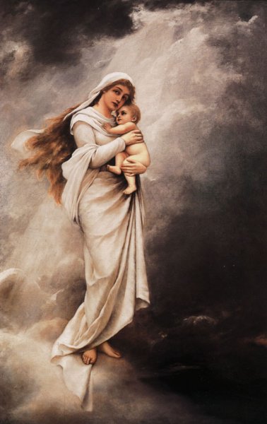 Богоматерь с младенцем Кипренский