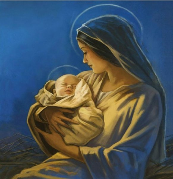 Джузеппе Мария Креспи Мадонна с младенцем