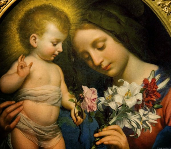 Ханс Зацка Мадонна с младенцем