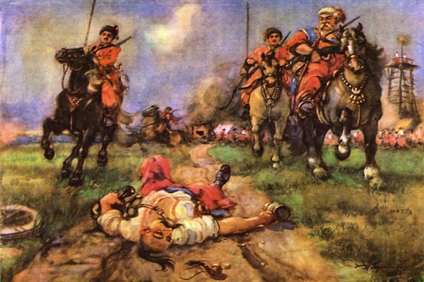 Иллюстрации Герасимова к Тарасу Бульбе