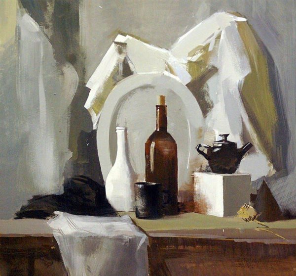 Портрет маслом гризайль Академия художеств