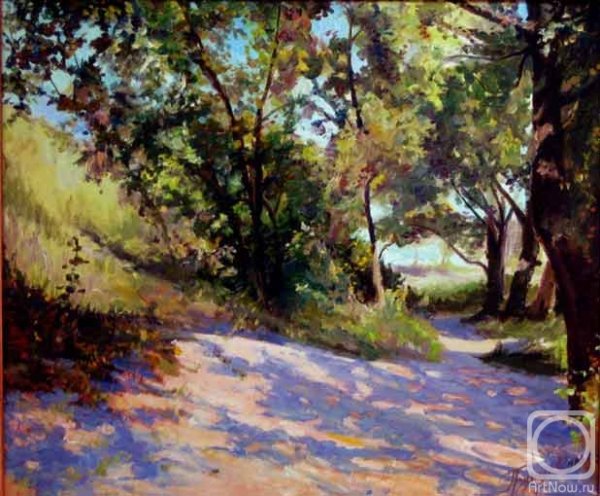 Тени от деревьев в живописи