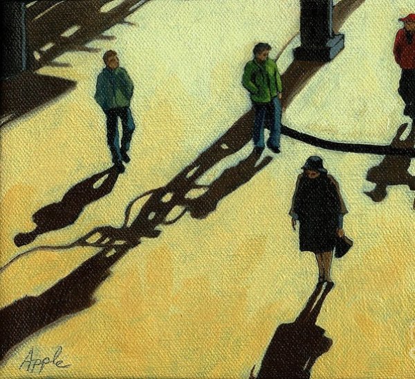 Тени в живописи