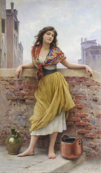 Художник Франсуа Мартин Кавель (Francois Martin-kavel)