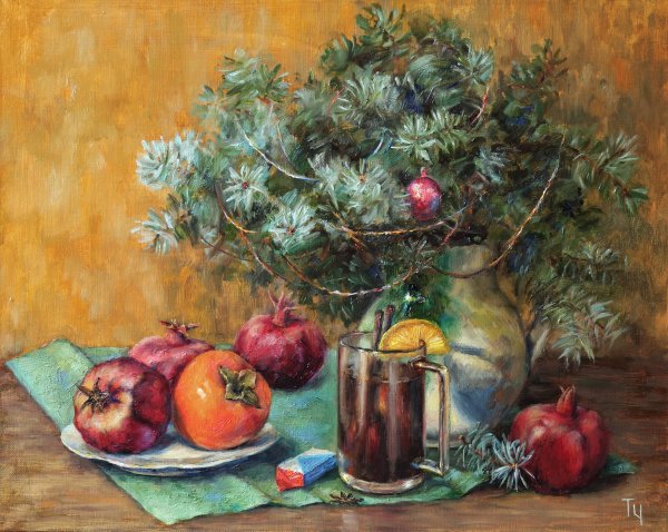 Павел Еськов художник Рождество