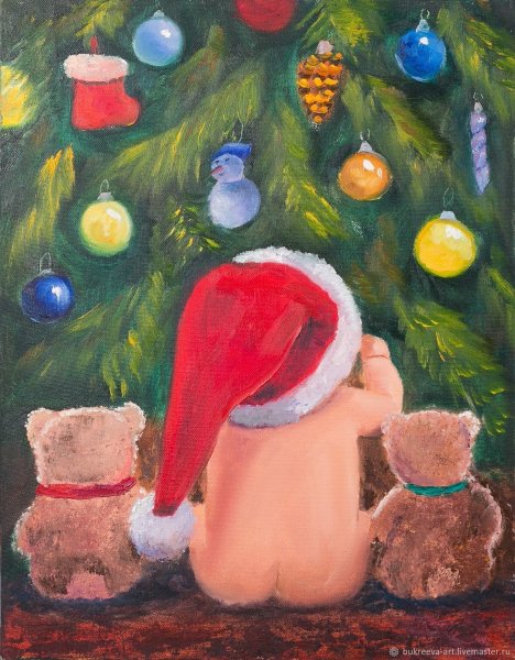 Екатерина Калиновская новогодний натюрморт