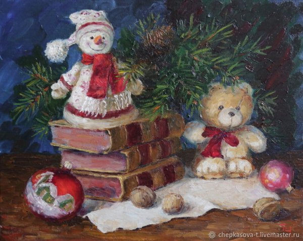 Алексей Корин. Рождественская елка. 1910