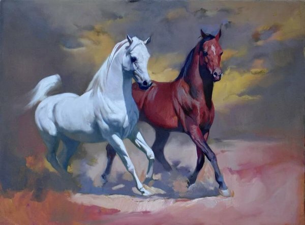 Лошади в живописи