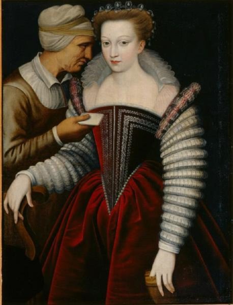 Портрет Франсуа Клуэ Диана Пуатье