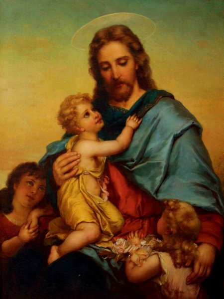 Тициан святое семейство