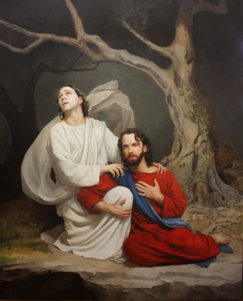 Братья Лимбурги Christ in Gethsemane