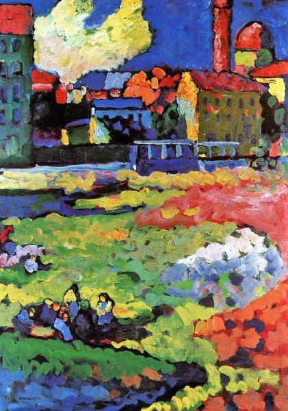 Василий Кандинский пейзажи