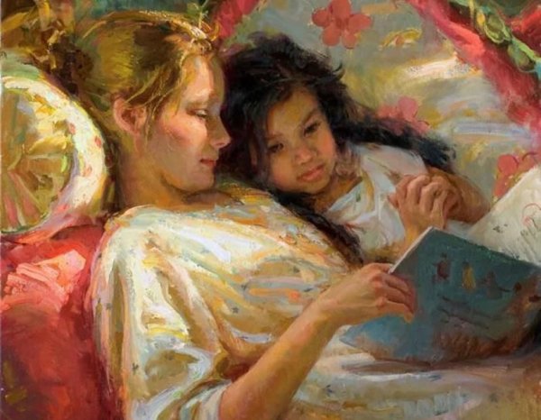 Живопись Владимира Волегова детство