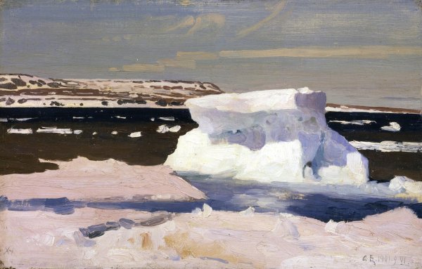 Коньки в живописи