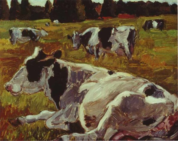 Морис Хагеманс картина корова