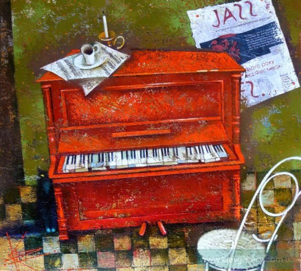 Корниенко Оксана картина «пианино»