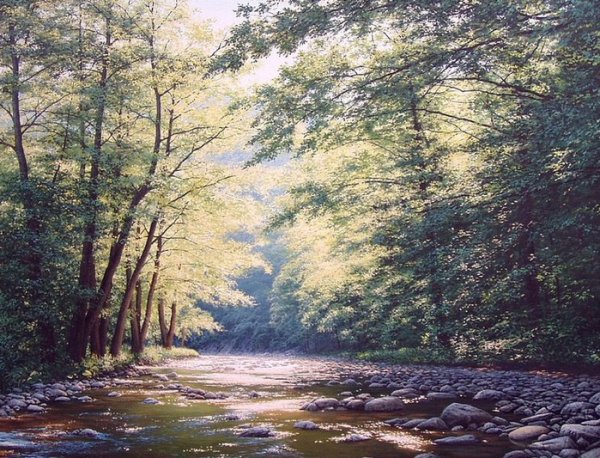 Пейзажи. Художник Аркадий Олейников