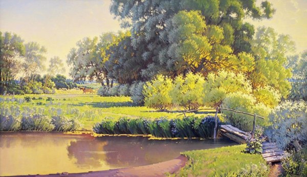 Кубань пейзаж живопись