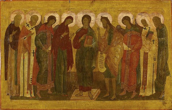 Живопись 14 века Андрей Рублев