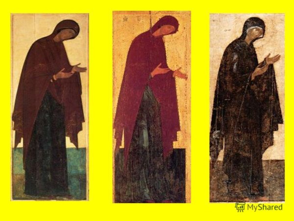 Рублев и Феофан Грек сравнение