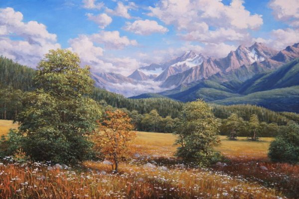 Картины художника Аркадия Олейника