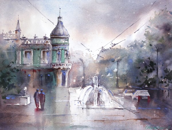 Художник Алик Олейник картины