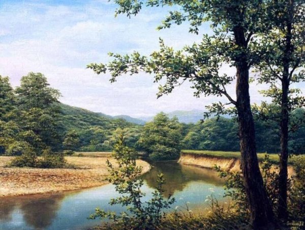 Живопись горы Александр Бабич