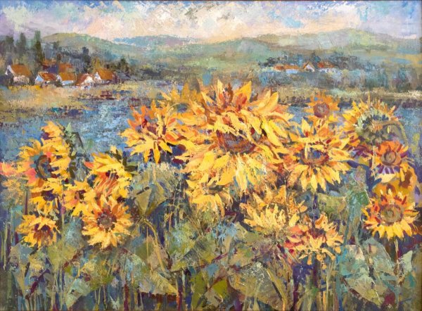 Художник Айдемир Саидов пейзажи