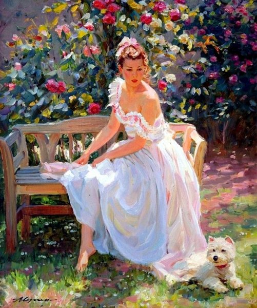 Леонтовский Александр Михайлович картины