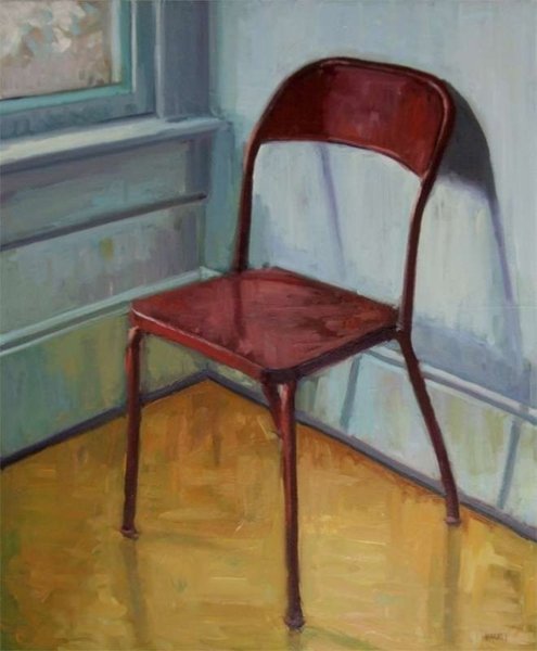 Табурет в живописи