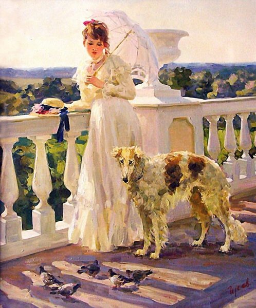 Владимир Волегов художник . Lilacs,