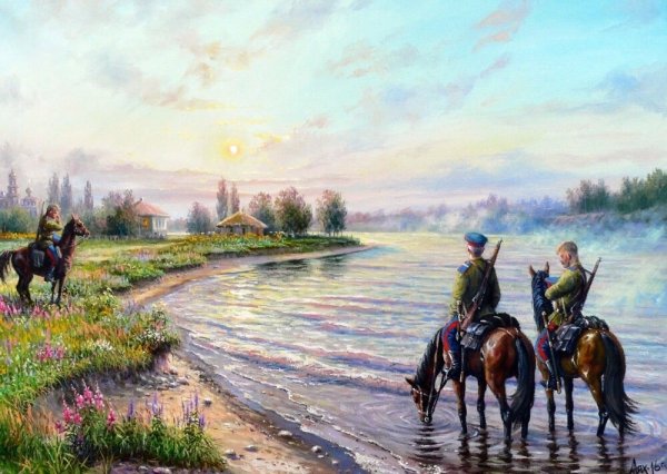 Художник Донского казачества Лях