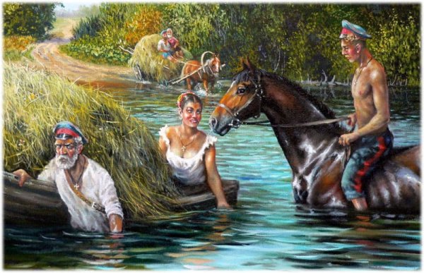 Тихий Дон Шолохова живопись