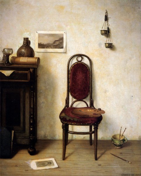 Старинные стулья живопись